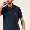 Quba & Co Prescott Lifestyle Polo Shirt Navy New