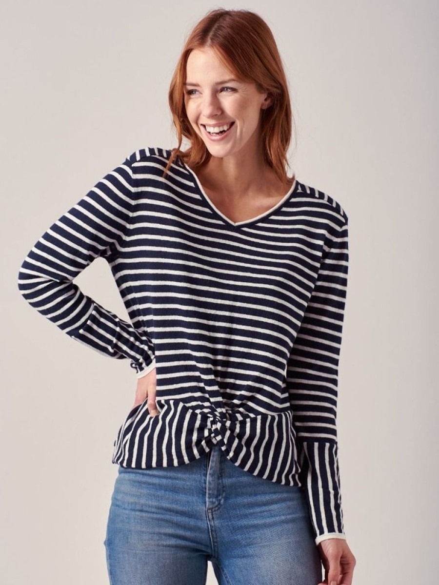 Quba & Co Aisha Knot Front Jumper Best