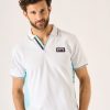 Quba & Co Grady X-Series Polo Shirt White Hot