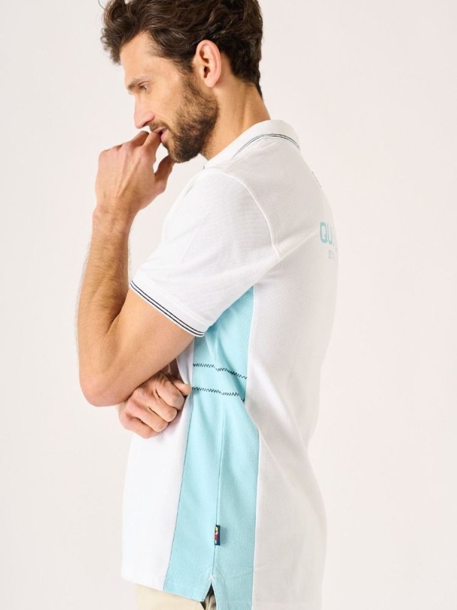 Quba & Co Grady X-Series Polo Shirt White Hot