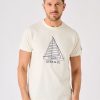 Quba & Co Ecru Quba And Co Lifestyle Sailing Graphic T-Shirt - Edgar Wholesale