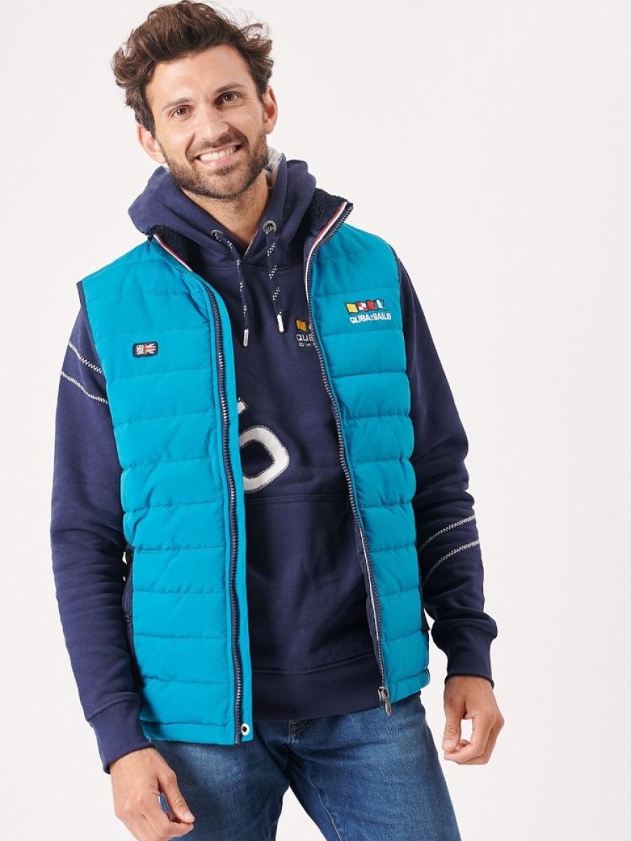 Quba & Co Jerisau X-Series Teal Green Gilet Online