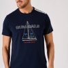 Quba & Co Navy X-Series Quba Sails Boat Design T-Shirt - Ralston Hot