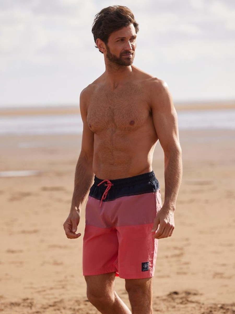 Quba & Co Nectan Red Swim Shorts Best