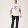 Quba & Co Lanton White Quba And Co Holiday Salcombe T-Shirt Online