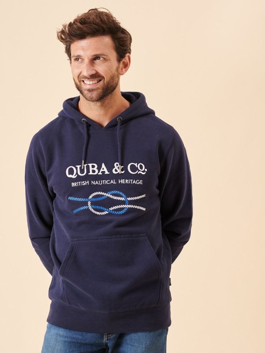 Quba & Co Riveo Navy Quba And Co Hoodie New