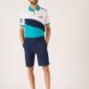 Quba & Co Sanford Chino Shorts Navy Blue Online