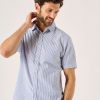 Quba & Co Dustin Short Sleeved Striped Shirt Online