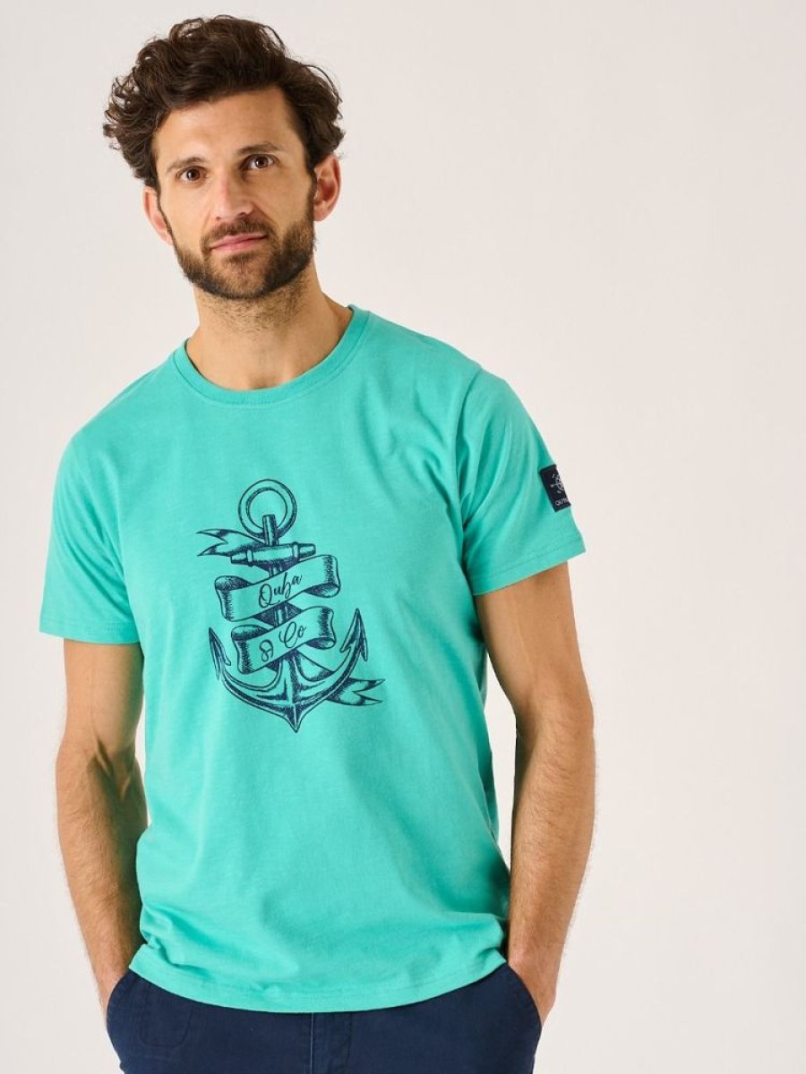 Quba & Co Archie Quba And Co Green Graphic T-Shirt Best