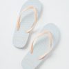 Quba & Co Venice Womens Flip Flops - Peach Pearl Clearance