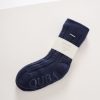 Quba & Co Navy Knitted Ladies Slipper Socks - Pelican Online